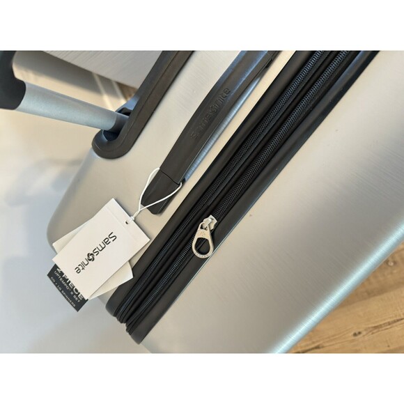 SAMSONITE  Uptempo Hardside 1 Piece Large Spinner Silver 28” Luggage Suitcase - Picture 7 of 8